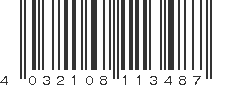 EAN 4032108113487