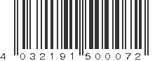 EAN 4032191500072