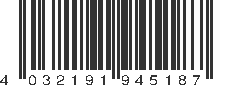 EAN 4032191945187