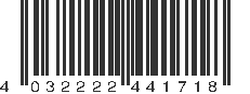 EAN 4032222441718