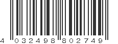 EAN 4032498802749