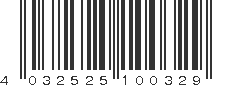 EAN 4032525100329