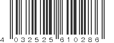EAN 4032525610286