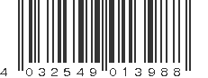 EAN 4032549013988