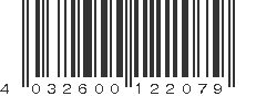 EAN 4032600122079