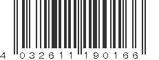 EAN 4032611190166