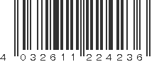 EAN 4032611224236