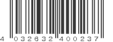EAN 4032632400237