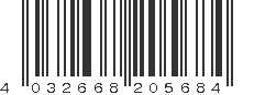 EAN 4032668205684