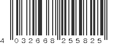 EAN 4032668255825