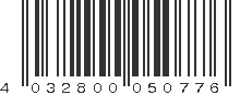 EAN 4032800050776