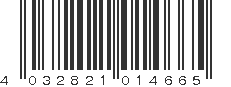 EAN 4032821014665