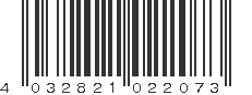 EAN 4032821022073