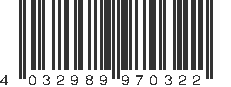 EAN 4032989970322