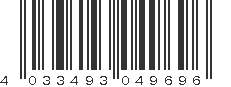 EAN 4033493049696