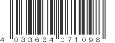 EAN 4033634071098
