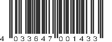 EAN 4033647001433