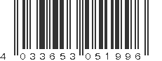 EAN 4033653051996