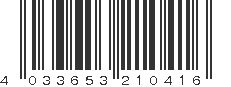 EAN 4033653210416