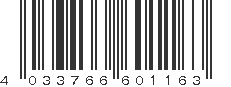 EAN 4033766601163