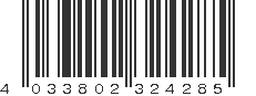 EAN 4033802324285