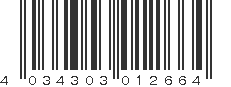 EAN 4034303012664