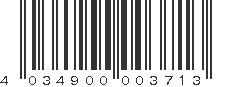 EAN 4034900003713