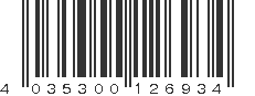 EAN 4035300126934