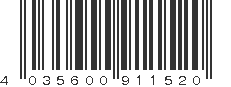 EAN 4035600911520
