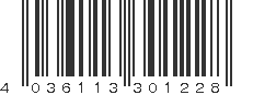 EAN 4036113301228