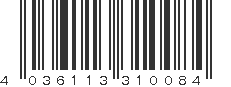 EAN 4036113310084