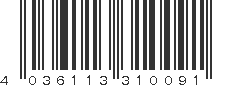 EAN 4036113310091
