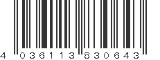 EAN 4036113830643