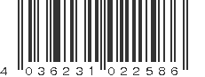 EAN 4036231022586