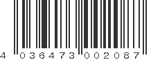 EAN 4036473002087