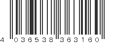 EAN 4036538363160