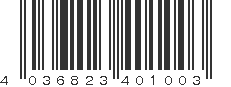 EAN 4036823401003