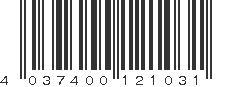 EAN 4037400121031