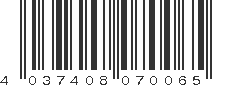 EAN 4037408070065