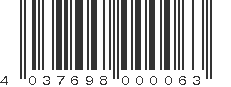 EAN 4037698000063