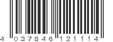 EAN 4037846121114