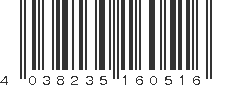 EAN 4038235160516