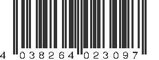 EAN 4038264023097