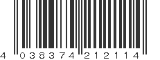 EAN 4038374212114