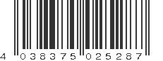 EAN 4038375025287