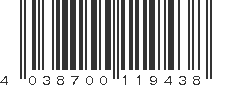 EAN 4038700119438