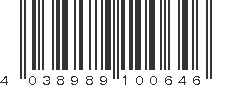 EAN 4038989100646