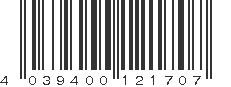 EAN 4039400121707