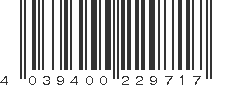 EAN 4039400229717
