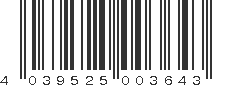 EAN 4039525003643